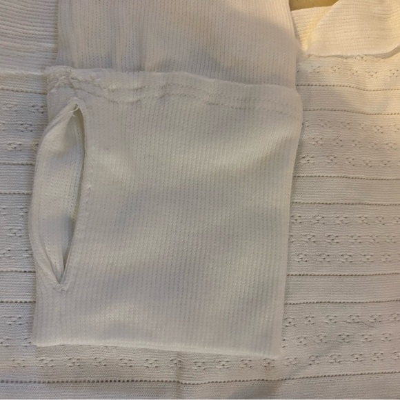 Free People ❤️ IVORY Henley Long Sleeve -NWT - Picture 4 of 10